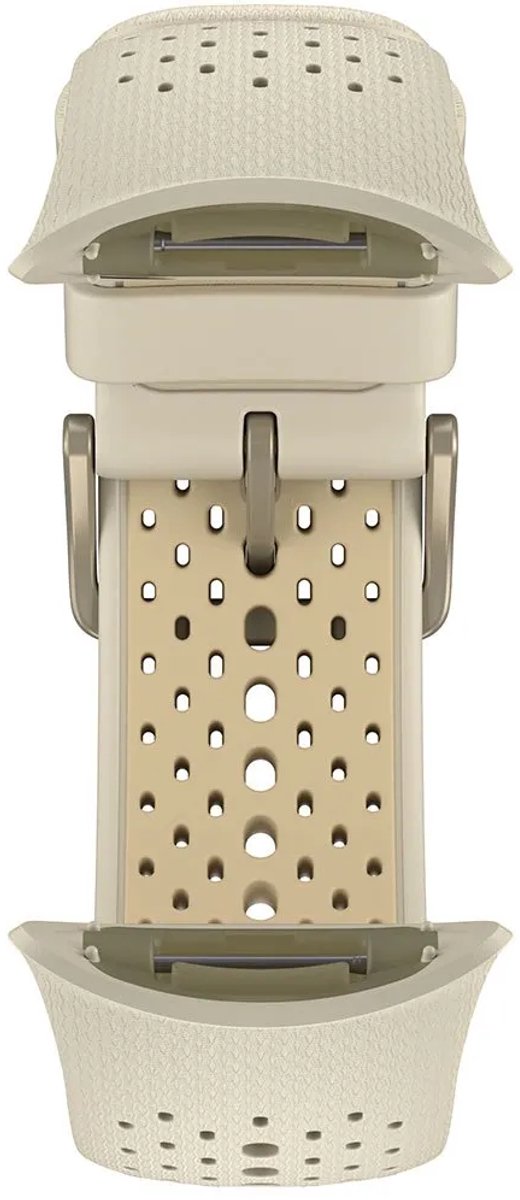 Polar Pacer / Pacer Pro Polsband 20mm Silicone Bruin/Goud S/L Polar Pacer / Pacer Pro Polsband 20mm Silicone Bruin/Goud S/L