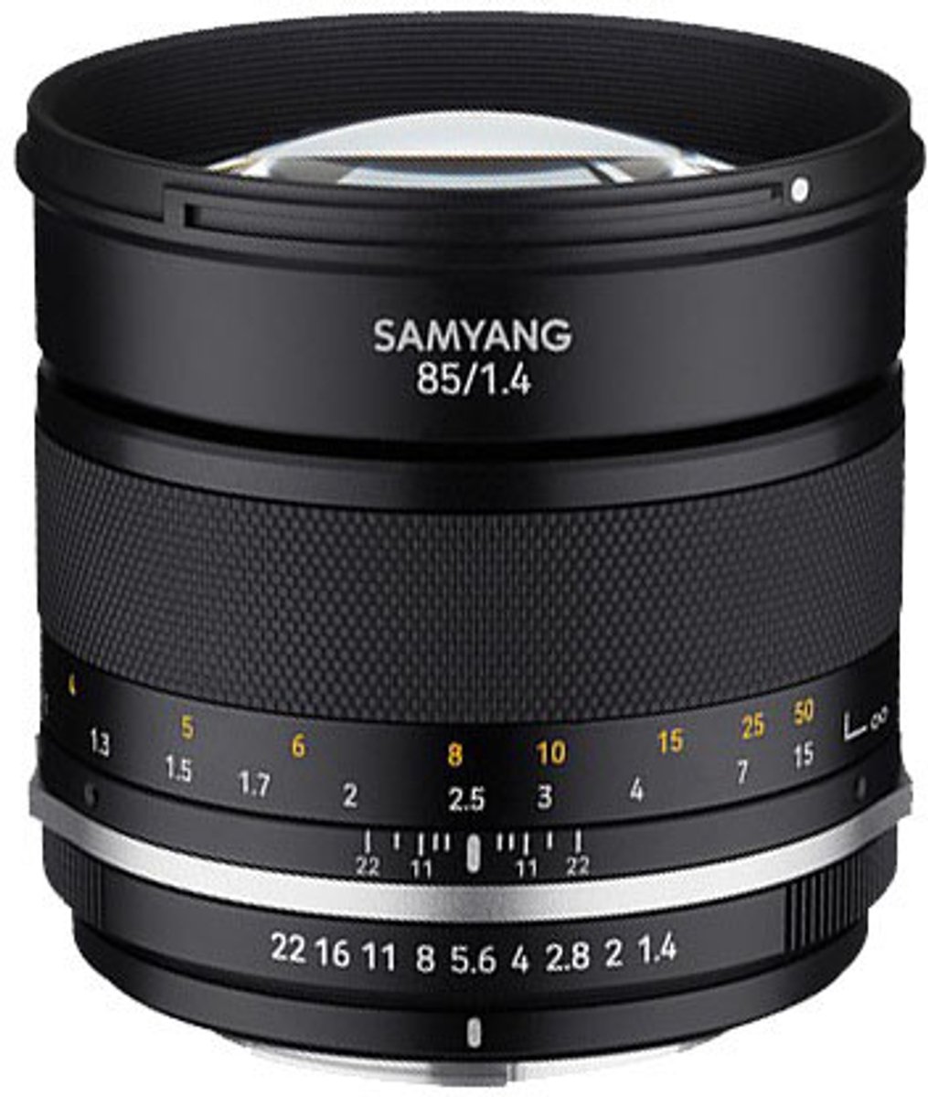 SAMYANG 85mm f/1.4 MF MK2 Objektiv, kompatibel mit Sony FE