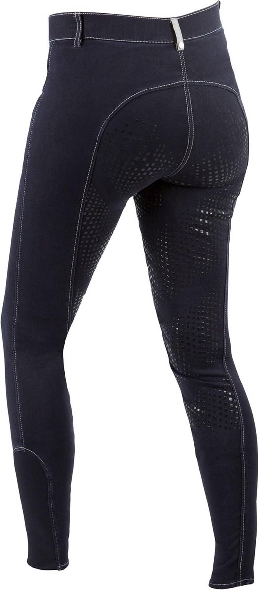 Dames rijbroek BasicPlus blauw maat 34