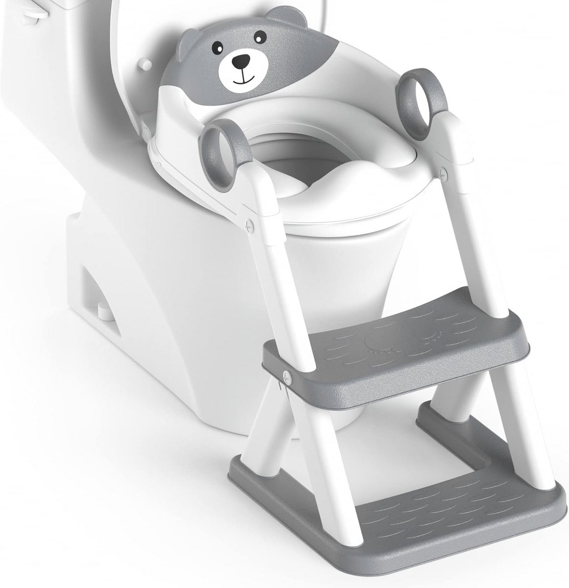 Zindelijkheidstraining Stoel voor Peuters – Toiletverhoger met Splash Bescherming en Antislip Onderaan