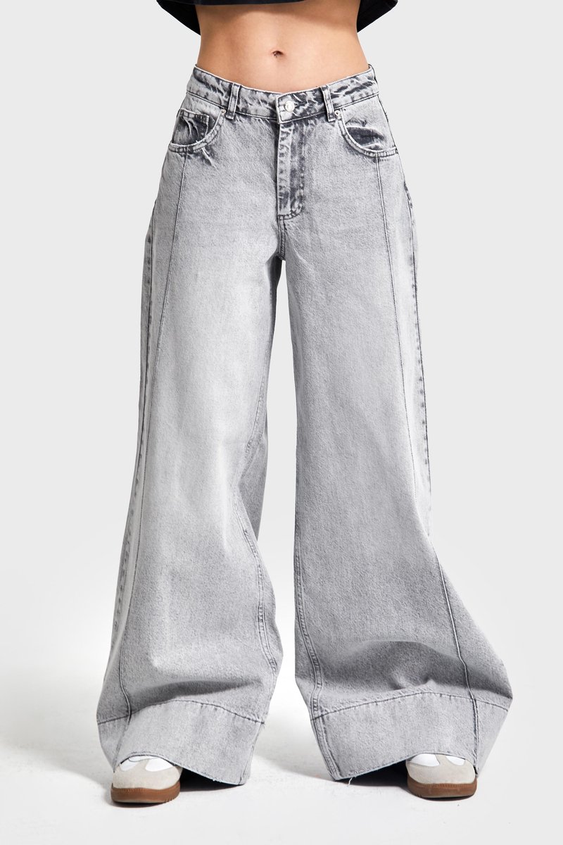It's Basic - Palazzo High Rise Jeans