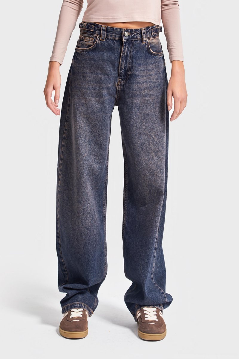 It's Basic - Skater Mid Rise Jeans - Eclipse