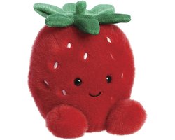 Aurora Palm Pals Juicy Strawberry Knuffel - 13 cm
