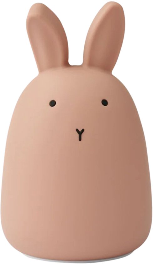 Liewood Winston Rabbit Nachtlampje - Dark Rose