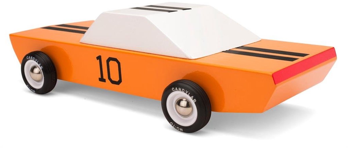 Candylab houten speelgoedauto GT10 - Americana muscle car design.