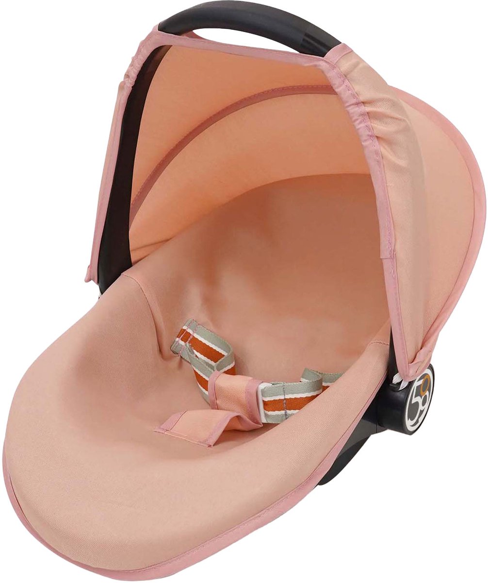 509 Crew - 3-in-1 Poppenautostoel - Roze