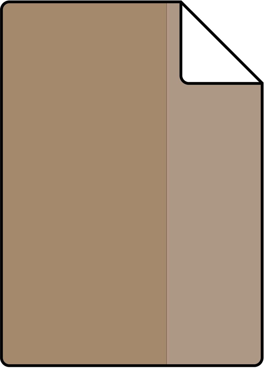 Proefstaal Origin Wallcoverings behang strepen beige bruin - 26,5 x 21 cm - 345420-S