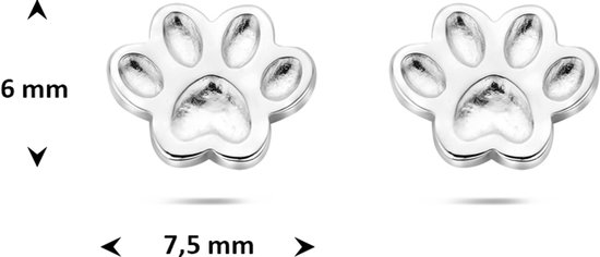 Yep! clous d'oreilles patte de chien - -