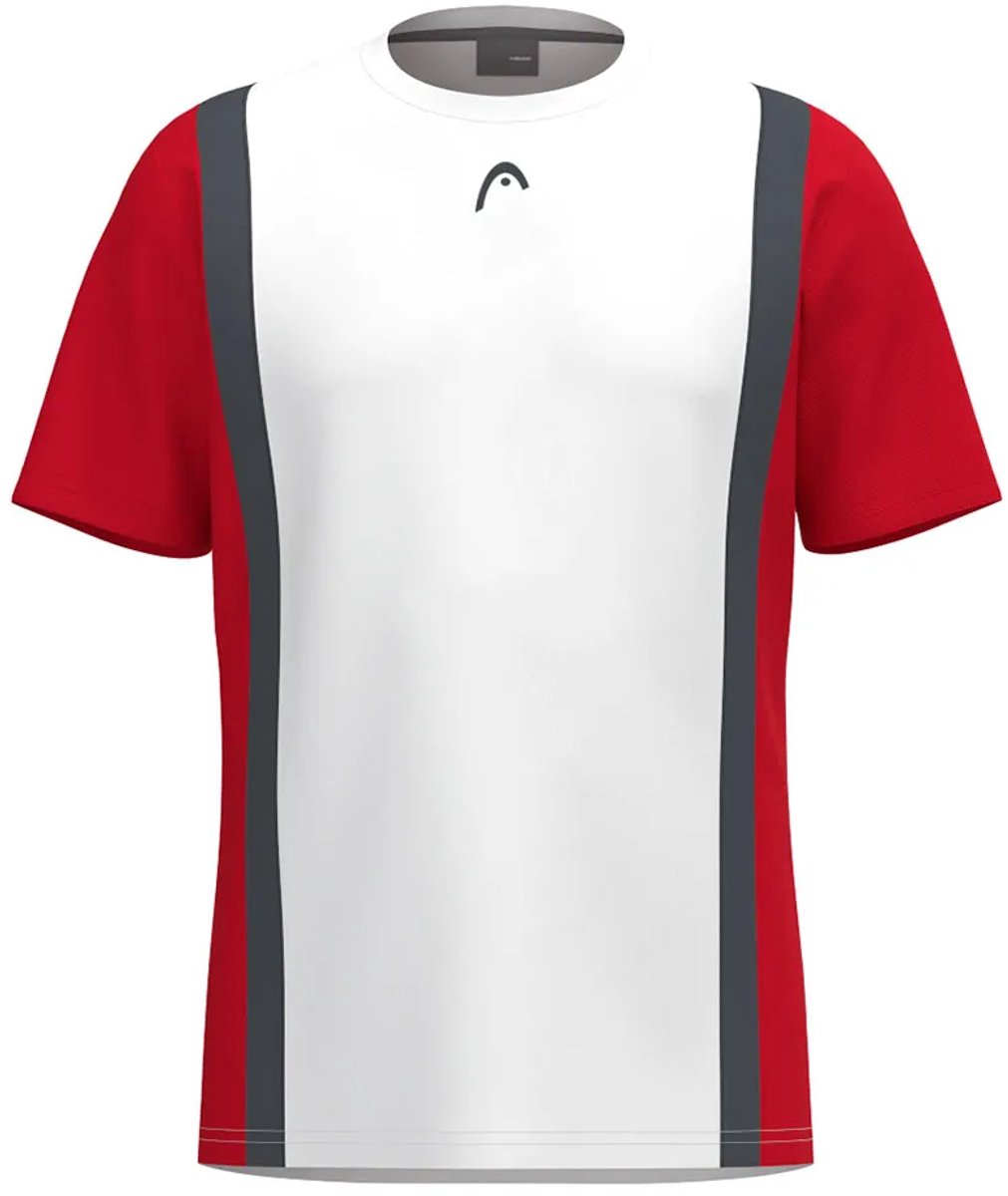 Head Racket Club 25 Tech T-shirt Met Korte Mouwen Rood 2XL Man