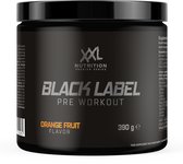 XXL Nutrition - Black Label Pre-Workout - Orange Fruit - 390 g