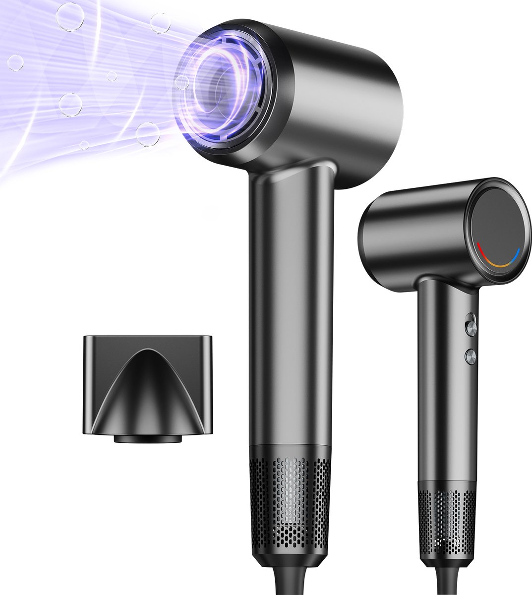 SYTIFRO Ionische Föhn - Geluidsarm met 4 Warmtestanden - SYTIFRO - €29,99
