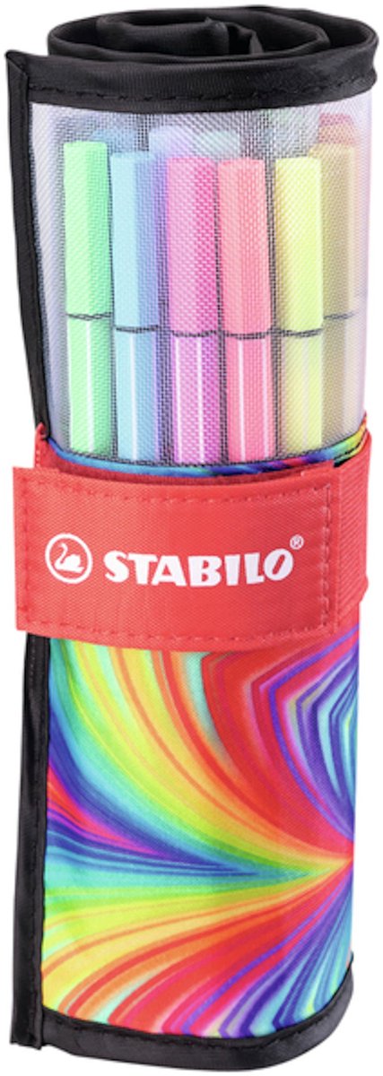 STABILO Pen 68 - Premium Viltstift - Rollerset - ARTY - Set Met 25 Verschillende Kleuren — afbeelding 10