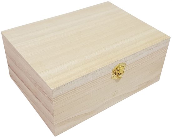 Boîte en bois Premium (format A5)