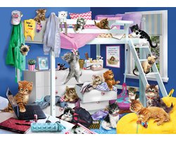 Cobble Hill puzzel kittens legpuzzel 1000 stukjes katten.