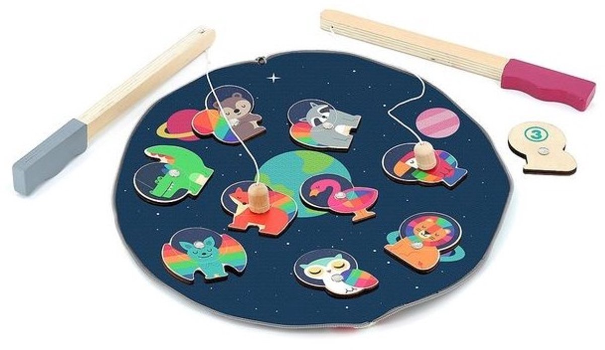 Vilac magnetisch visspel ruimte - educatief speelgoed voor kinderen.