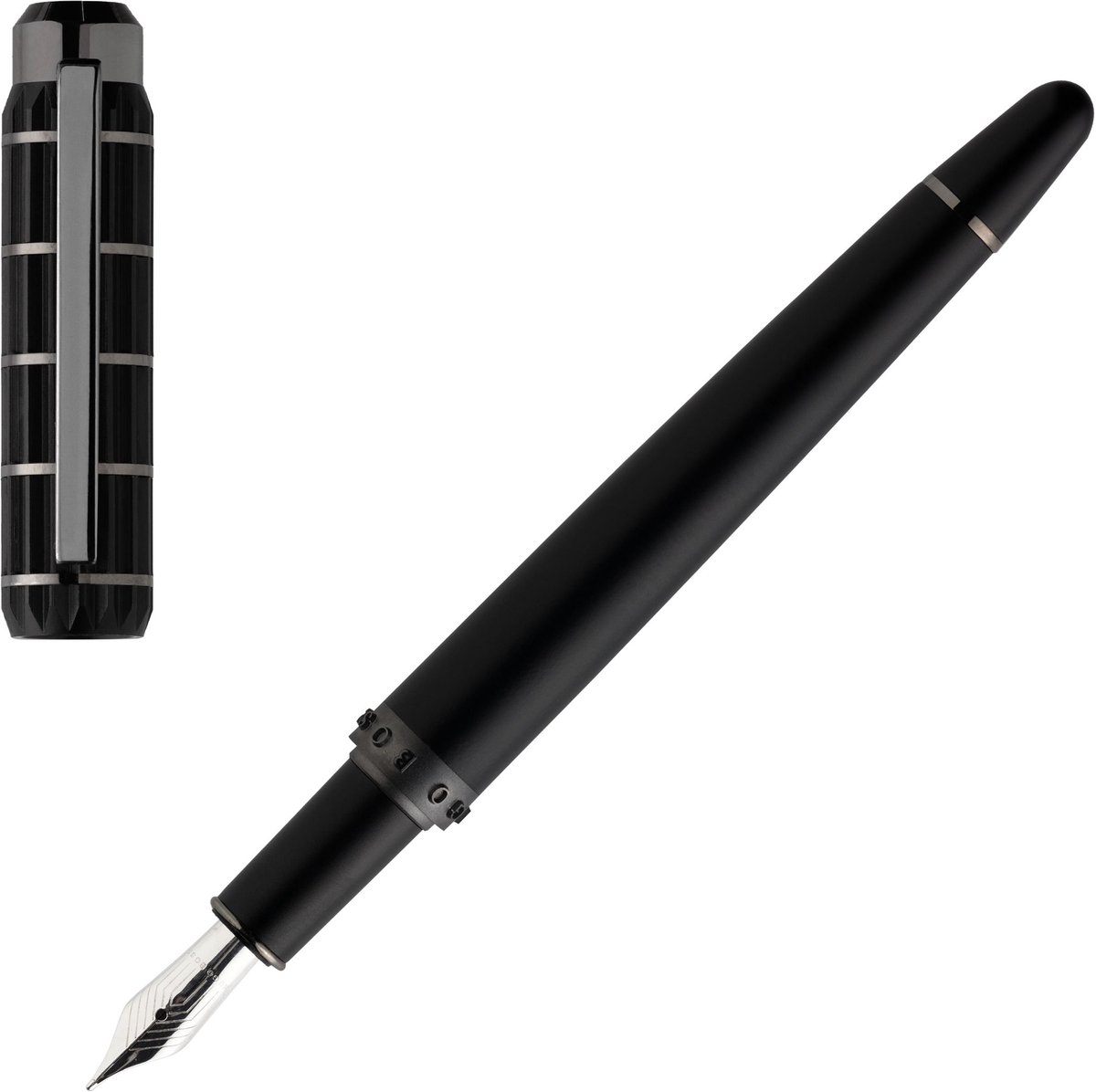 Hugo Boss - HSS0652A - Vulpen - zwart/groen - Index