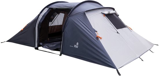 Redwood - Trekkerstent - Oriole Duo 2.0 Koepeltent - Grijs - B240 X L380 X H110
