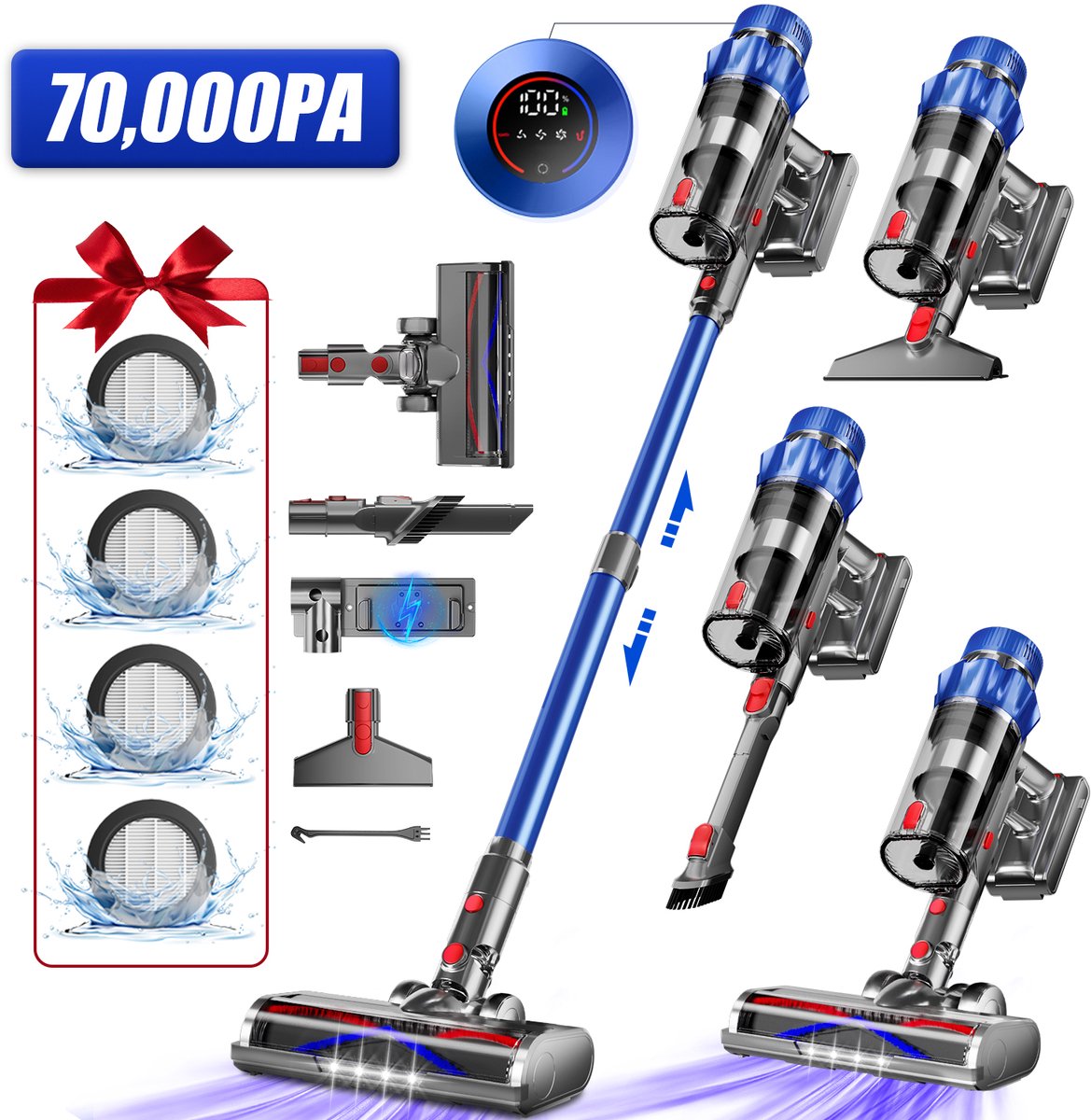 Elekiatech Steelstofzuiger Draadloos (EAN: ...1458)