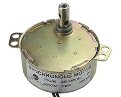 Micro-motor 220V 5-6RPM CW/CCW Koppel 4.8Kgf.cm voor elektrische apparaten, bekers en meer