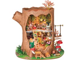 Robotime Fairytale Tree House | Rolife DIY Miniature House Series | DG179 | Knutselen | Bouwpakket | Hobby | Miniatuurhuisje | Creatief