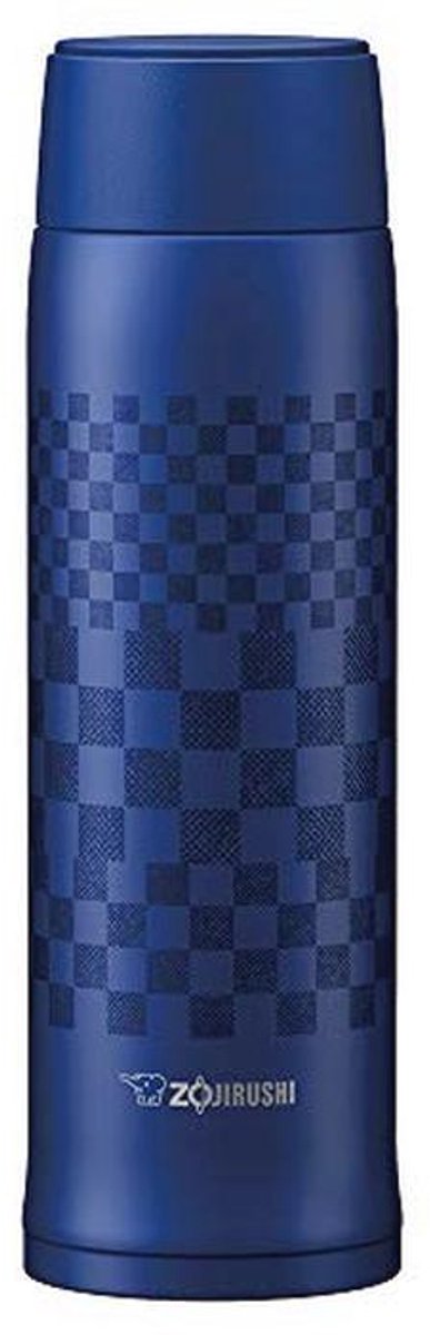 Roestvrij staal vacuüm geïsoleerde mok 16oz - Ichimatsu blauw