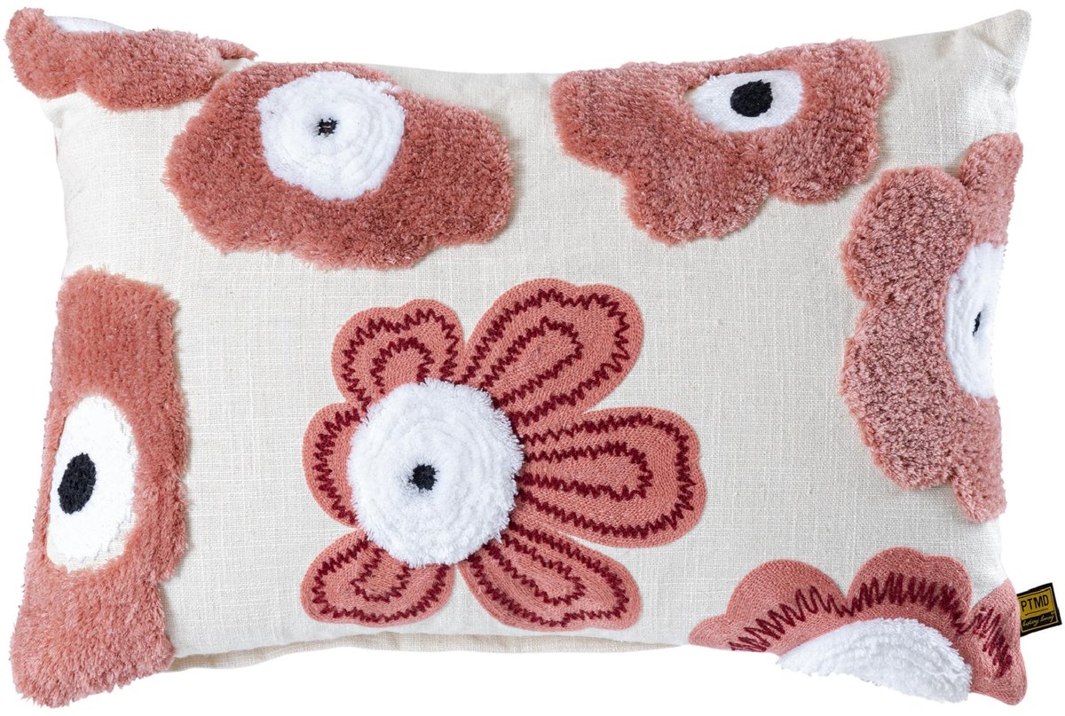 PTMD Sierkussen Primuse - Roze - 60x4x40cm