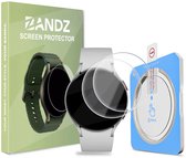 Bandz Gehard Glas Screenprotector (2 Pack) 44mm met One-Click installatietool – geschikt voor Samsung Galaxy Watch 6 44mm - Helder - Krasbestendig - Bubbelvrij