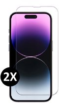 Kbstronics screenprotector geschikt voor iPhone 17 - 2 stuks - Extra Sterk - Tempered Glass- beschermglas