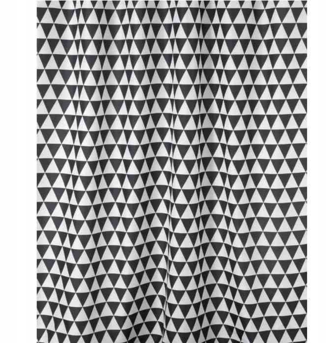 Bisk Douchegordijn Textiel 180x200cm Waterafstotend