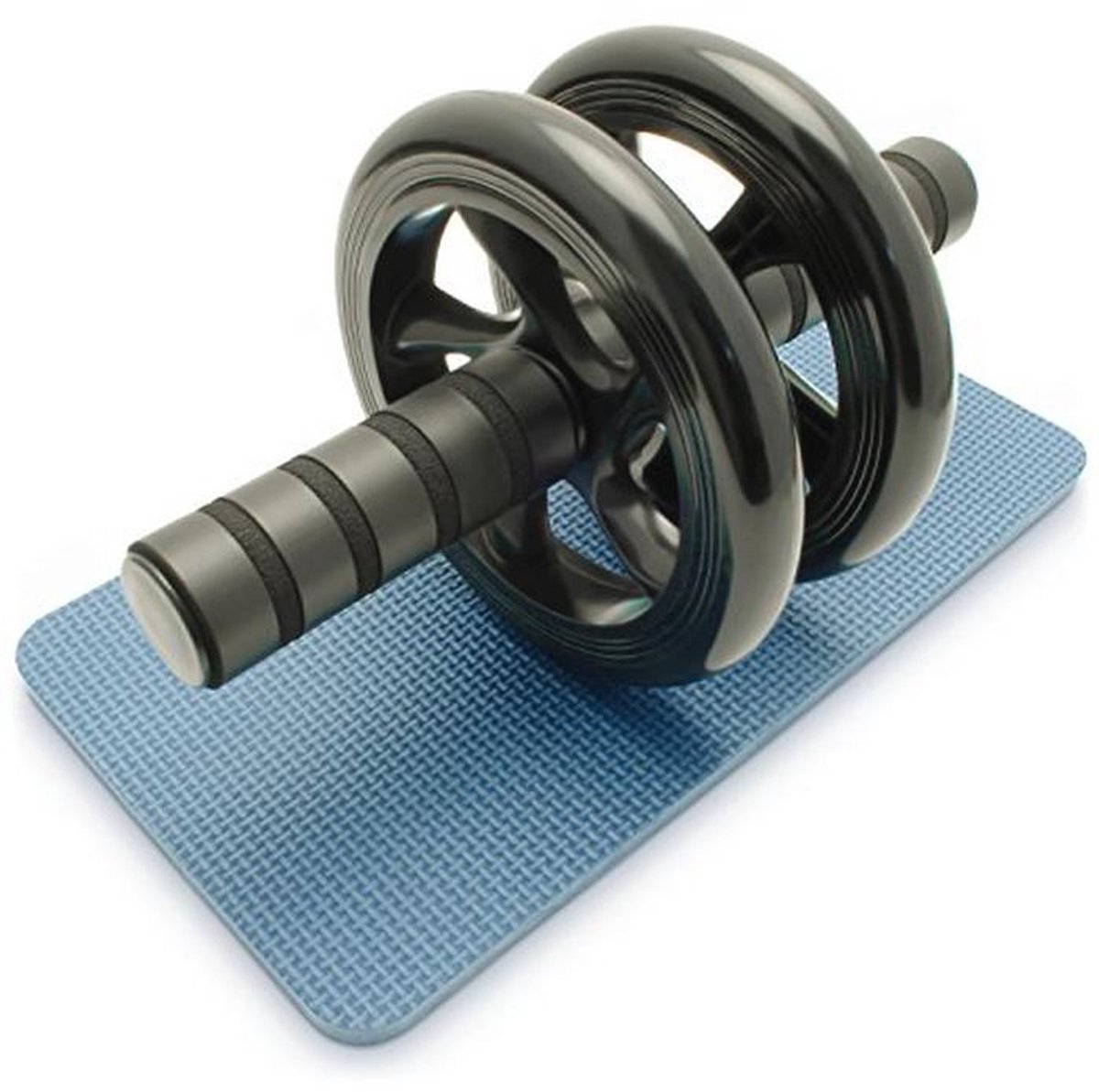Dual AB Roller met Knieondersteuning voor Effectieve Spiertraining