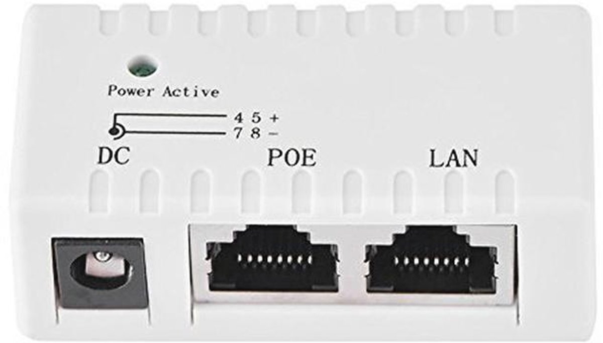 POE Injector Splitter voor Ethernet Netwerk zonder Merknaam