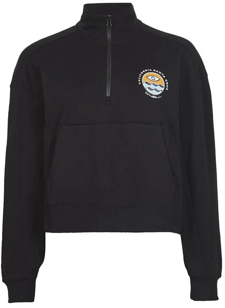 O´neill Cove Sweatshirt Met Halve Rits M Vrouw Zwart