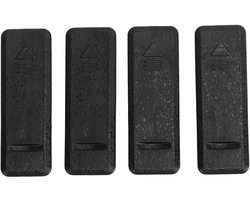 4x Dakgoot Afdekking Clips voor Dakreling - Universele Auto Daklijst Reparatie Set