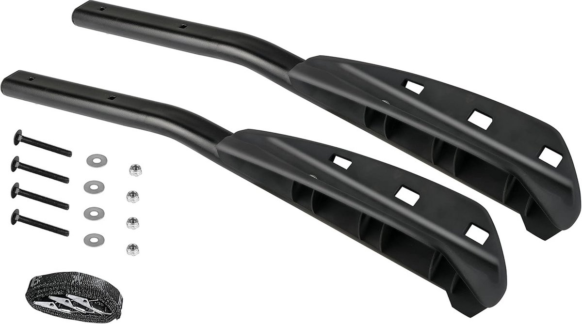 Set Wielrails voor Brede Fietsbanden tot 82 mm voor Amber Fietsendragers