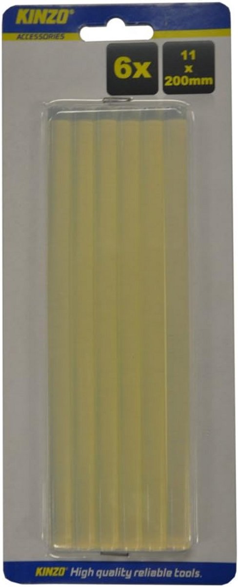 Universele Lijmstiften Set (6 stuks) voor Knutselen en Lijmpistool - 11mm x 200mm