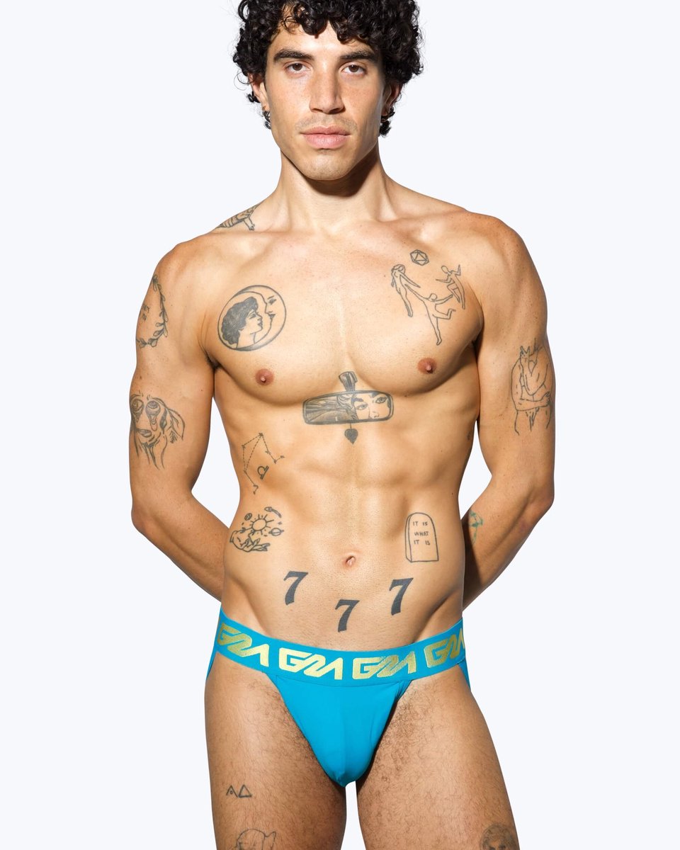 Garçon Jockstrap Mykonos - MAAT M - Heren Ondergoed - Jockstrap voor Man - Mannen Jock