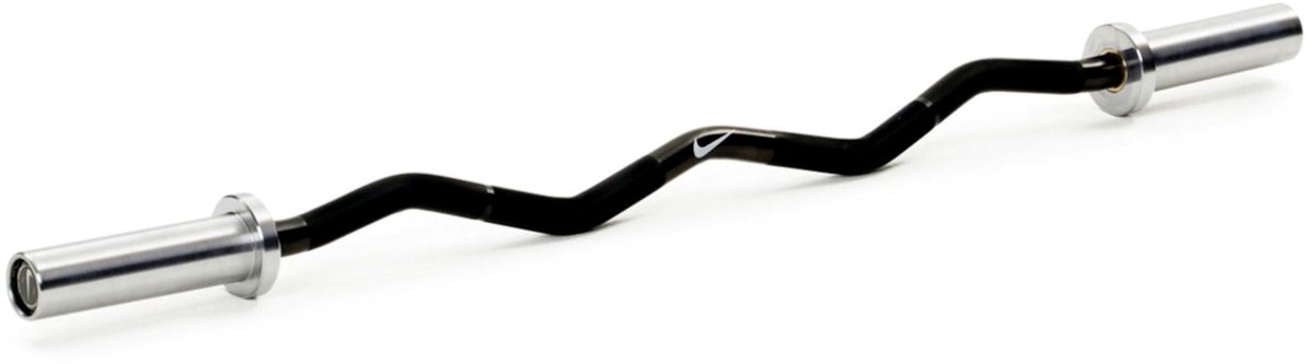 Nike Strength Curl Bar - zwart