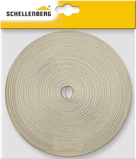 Rolband voor Rolluik Mini 14mm Breed - 4.5 Meter Wit - Vervanging ...