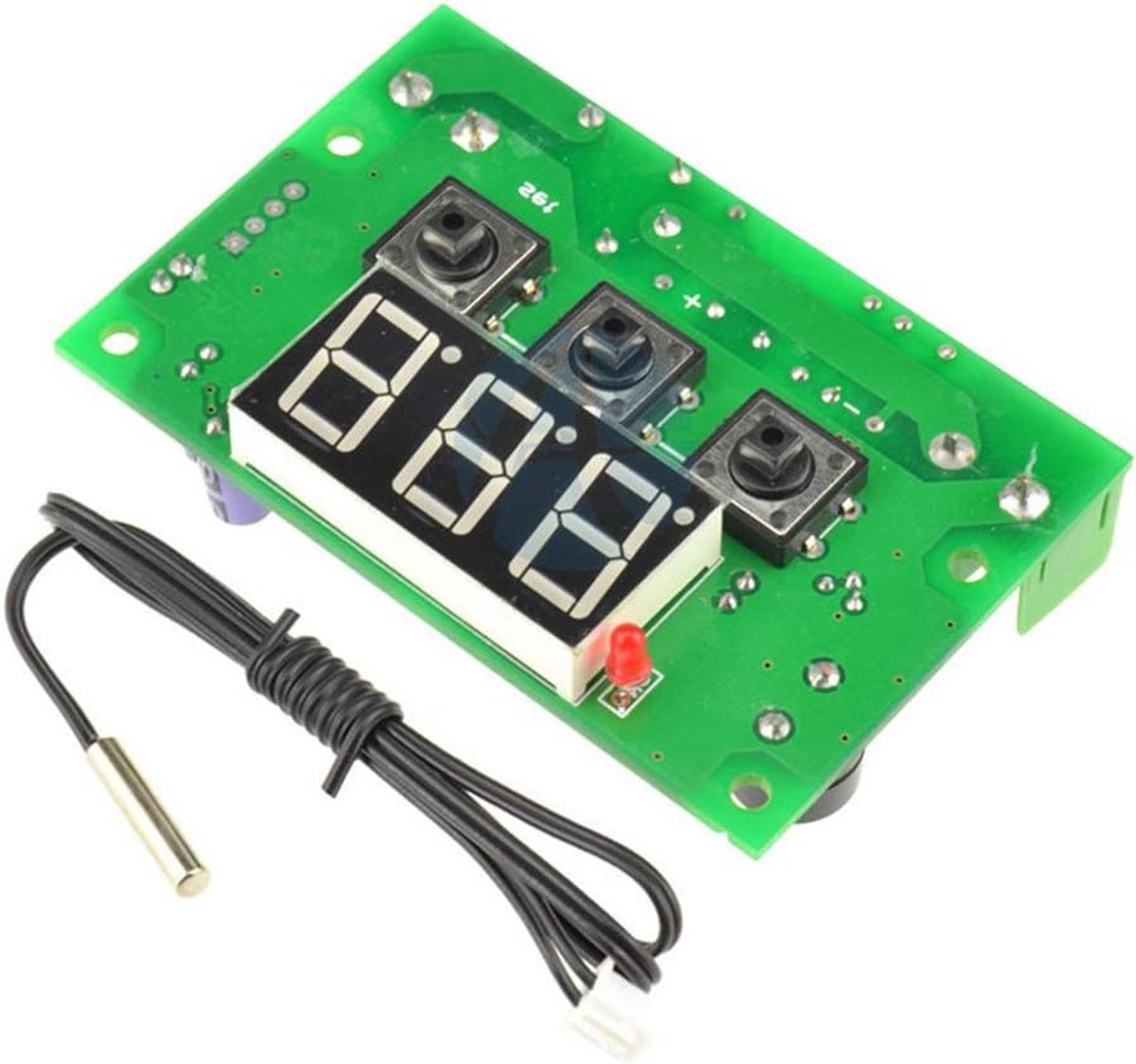Digitale LED Thermostaat Temperatuurregelaar met Waterdichte Sonde -50 tot 110 °C