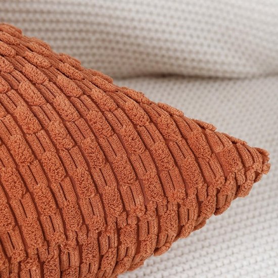 Sierkussen Velvet Swirl Crème/Beige | 30 x 50 cm | Fluweel/Polyester - Gek op kussens