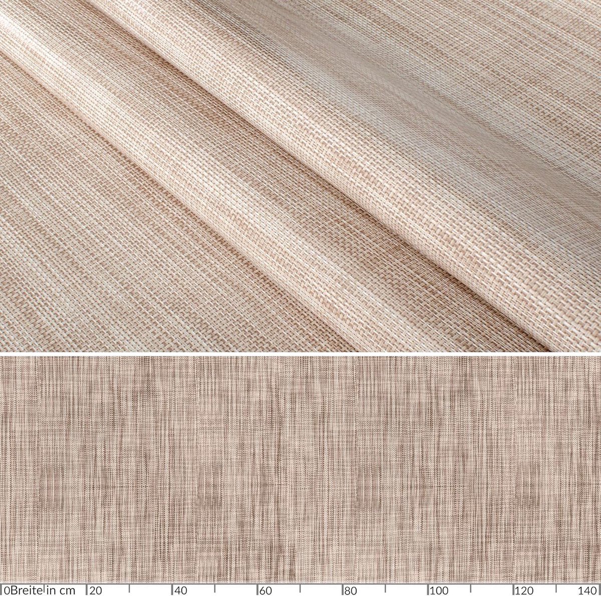Stunq® Tafelkleed Waterafstotend en Wasbaar voor Binnen- en Buitengebruik, Ronde 120 cm Linnenlook Beige Bruin