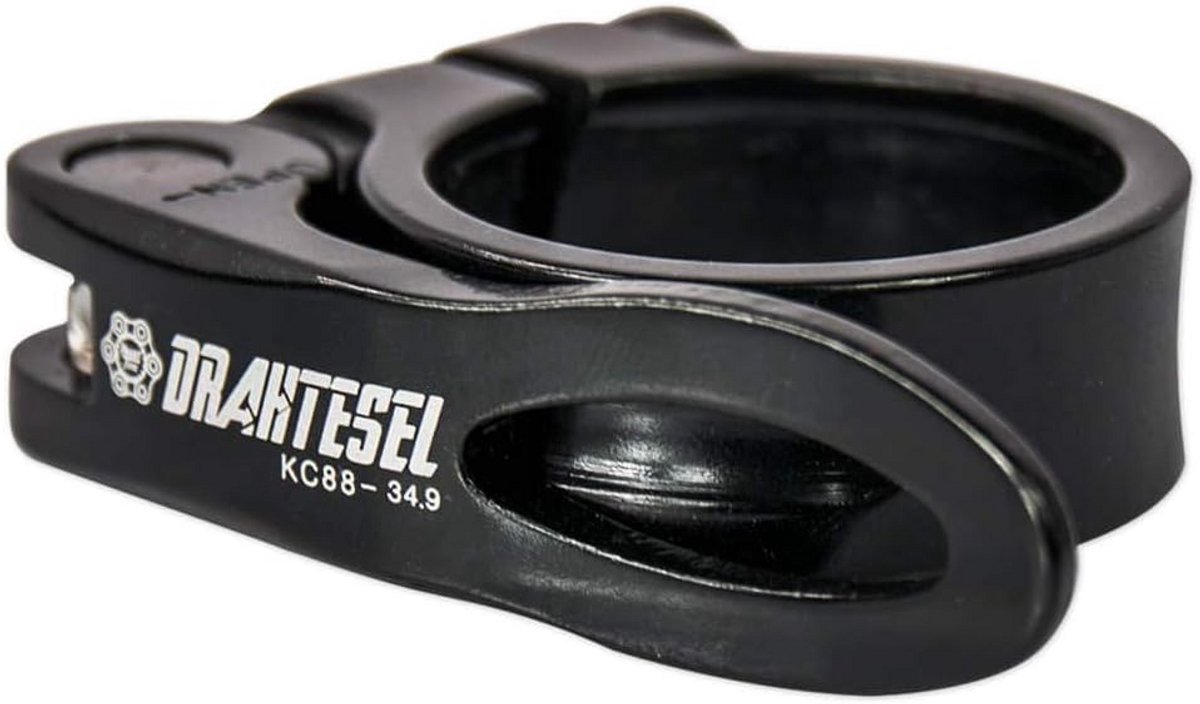 Snelspanner Zadelpenklem Zwart 31,8 mm voor Eenvoudige Zadelhoogteverstelling
