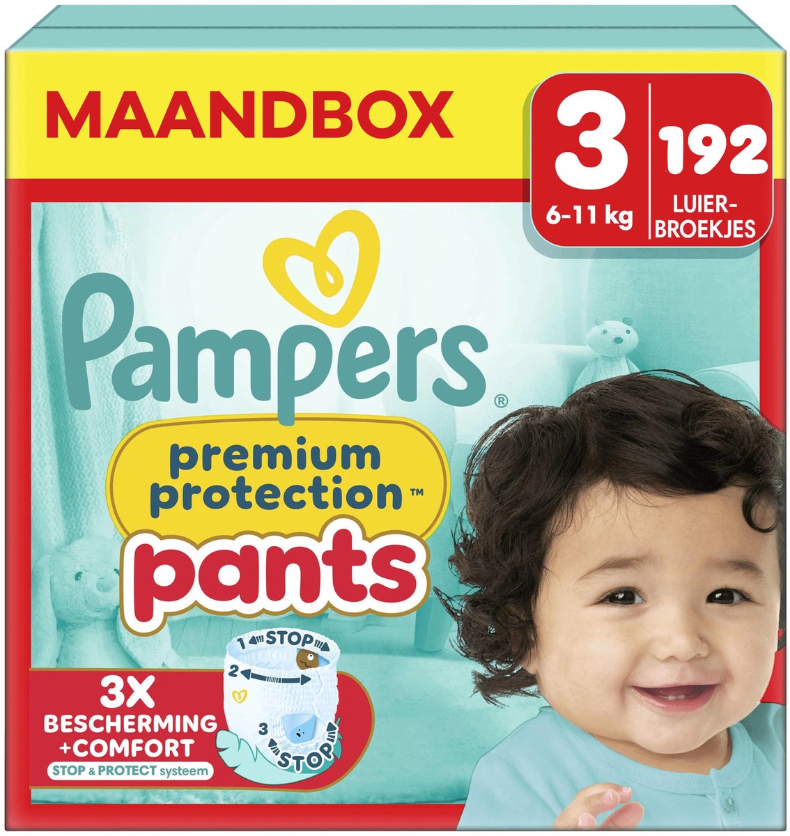 Pampers Premium Protection Pants Maandbox maat 3