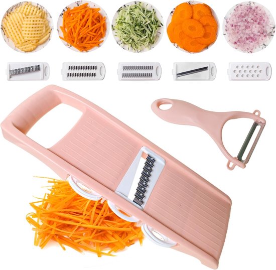 Rük Groentesnijder, mandoline, groenteschaaf, fruitsnijder