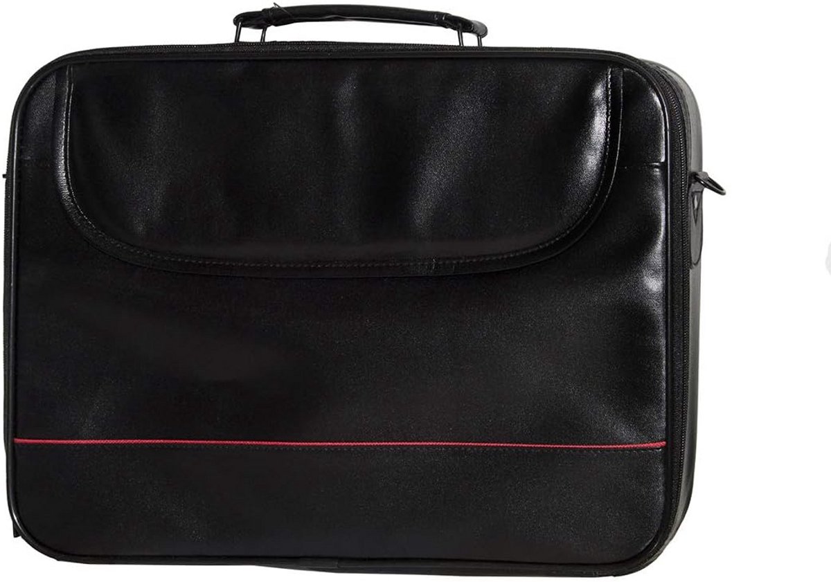 Stevige Laptoptas 15,6 inch Zwart - Halfvaste Bescherming voor Notebook