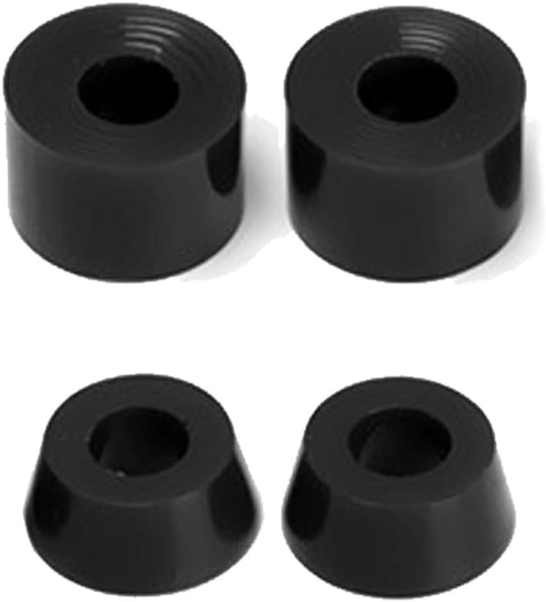 Universele Skateboard en Longboard Stuurbussen Set Schokdempers & Cups