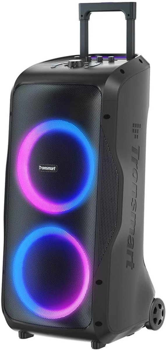 Draagbare Bluetooth Speaker 240W met 270° Surround Sound, IPX4 en 18 Uur Speeltijd