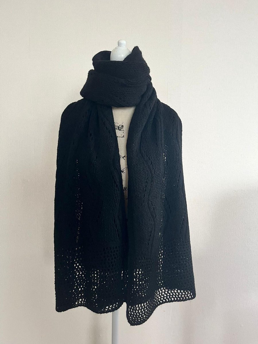 Luxe Sjaal / Zwart