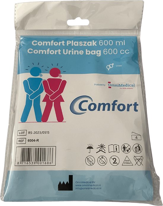 Comfort Plaszak - Plaszak voor onderweg - 4 stuks