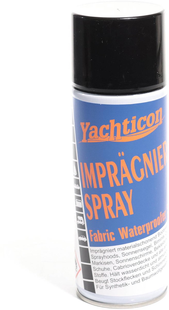 Yachticon Impregneer Spray 400ml - waterdicht en vuilafstotend - voorkomt schimmelvlekken